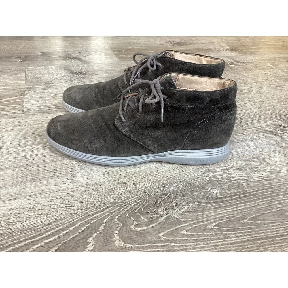 Cole Haan Grand Tour Men's Size 10 M Brown Suede Chukka Ankle Boots C26184